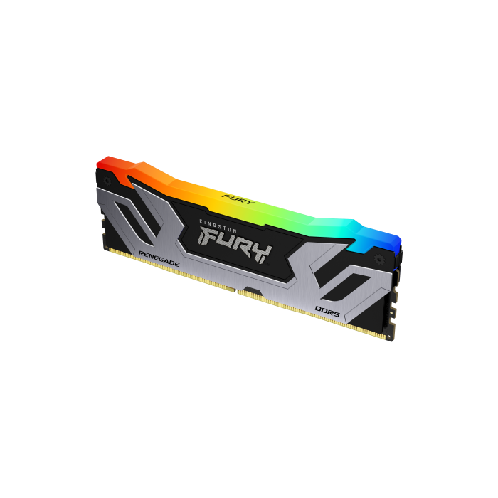 Kingston Fury Renegade RGB 24GB 8400MT/s DDR5 CL40 CUDIMM XMP Silver KF584CU40RSA-24