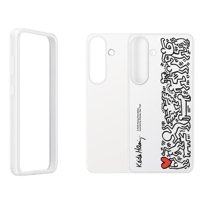 Samsung EF-MS931 Funda para Galaxy S25, Blanco Multicolor 2