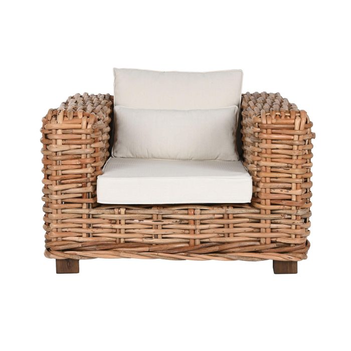 Sofa Item Home DKD Home Decor Natural Crudo 98 x 64 x 220 cm Set de 4 8