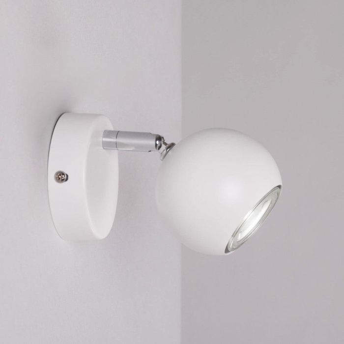 SKD-W1001 Aplique de Pared Chimoio Orientable de Aluminio para Bombillas LED GU10, Foco Interior Tiendas Escaparates 1 SKD-W1001 Aplique de Pared Chimoio Orientable de Aluminio para Bombillas LED GU10, Foco Interior Tiendas Escaparates 1