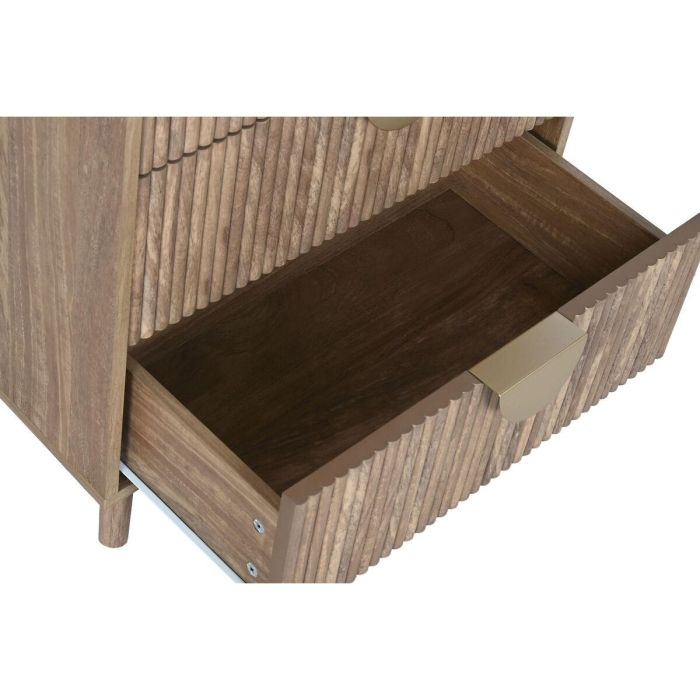 Cajonera Scandi DKD Home Decor Marron Dorado 39 x 77 x 60 cm 5 Cajonera Scandi DKD Home Decor Marron Dorado 39 x 77 x 60 cm 5