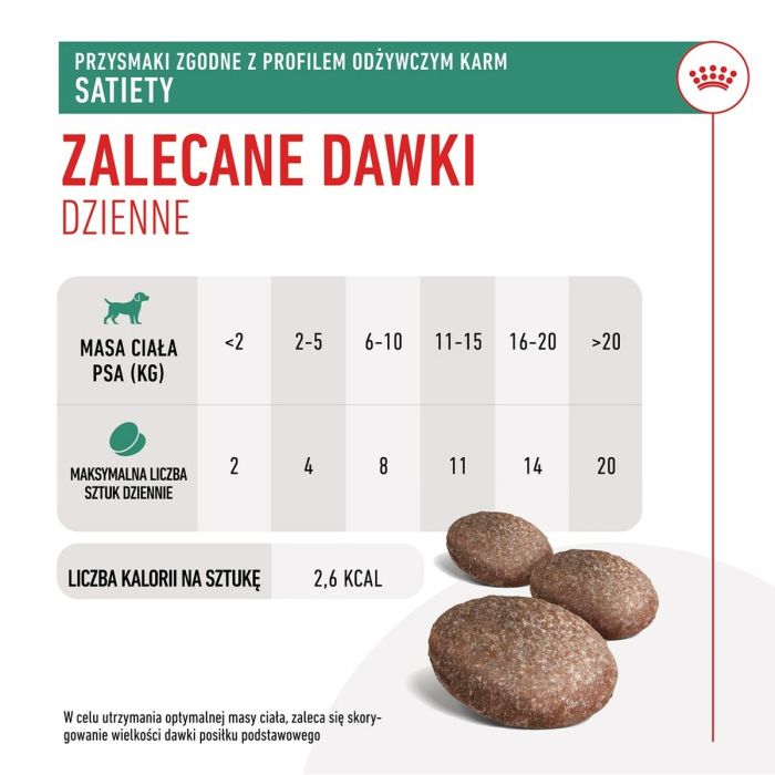 Snack para Perros Royal Canin Dog Satiety Treats 230 g 9 Snack para Perros Royal Canin Dog Satiety Treats 230 g 9