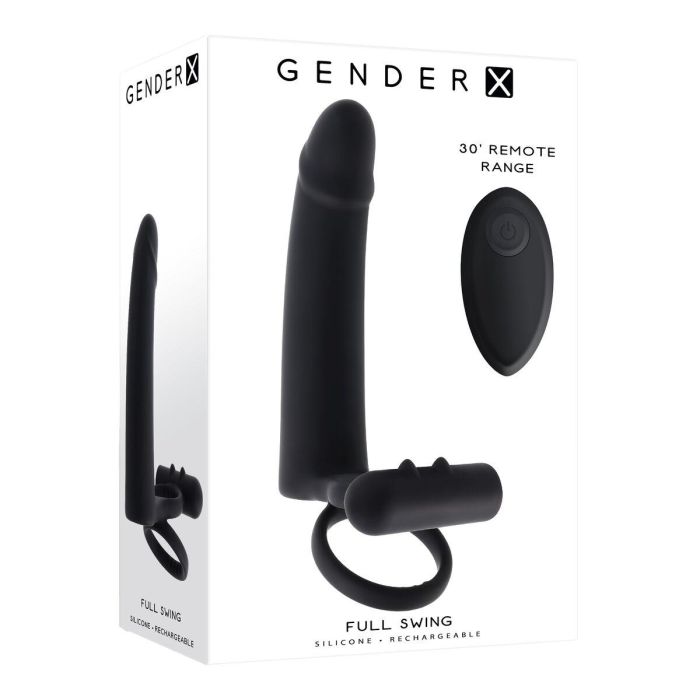 Funda para pene Evolved Gender X black Ø 3,8 cm 1 Funda para pene Evolved Gender X black Ø 3,8 cm 1