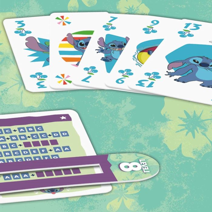 Juego de Cartas Level 8 Stitch Disney 1