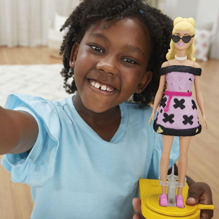 Juego de Plastilina Play-Doh Barbie Designer Fashion Show Multicolor 6 Juego de Plastilina Play-Doh Barbie Designer Fashion Show Multicolor 6