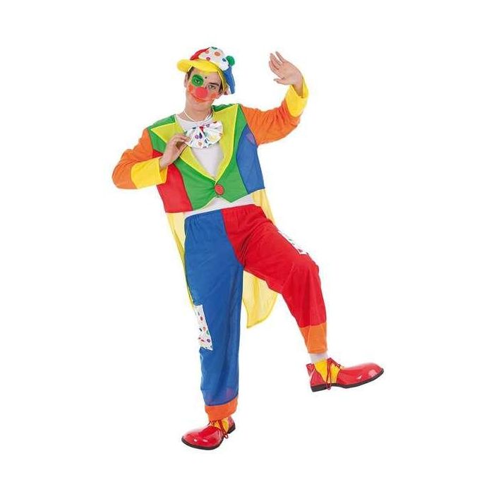 Disfraz adulto payaso tino talla l Disfraz adulto payaso tino talla l