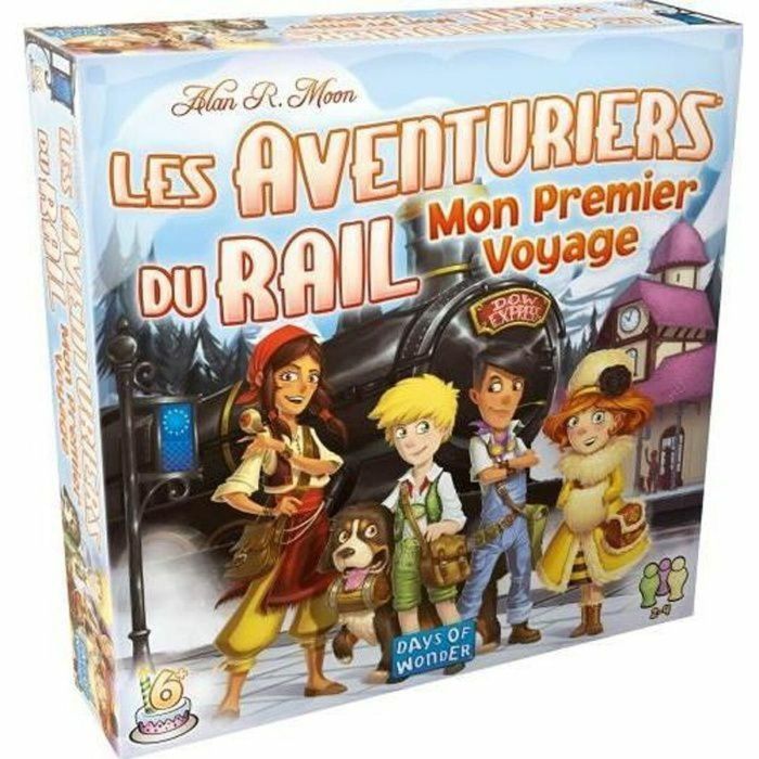 ASMODEE - Aventuriers du rail - Mon Premier Voyage - Juego de mesa