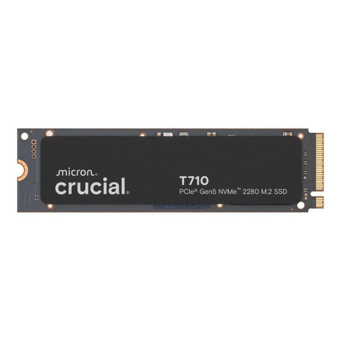 Crucial T710 Disco Duro Interno SSD 1TB PCIe 5.0 NVMe M.2 2280 – Lectura 14.900 MB/s Escritura 13.700 MB/s