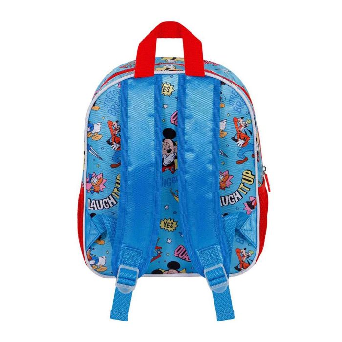 Mochila 3D pequeña mickey mouse house. 8,5 l. karactermania 3