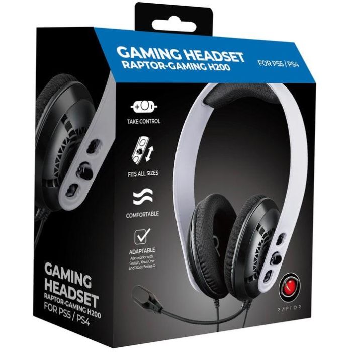 Raptor Auriculares Gaming Estéreo H200 3.5mm 6 Raptor Auriculares Gaming Estéreo H200 3.5mm 6