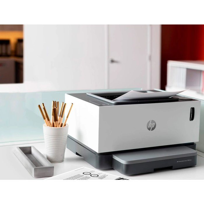 Hp Impresora Laser Neverstop 1001nw Ethernet Wifi 20 ppm Bandeja 150 Hojas Impresion Laser Neverstop 5000 Paginas Toner Incluido Escaneo Movil 6