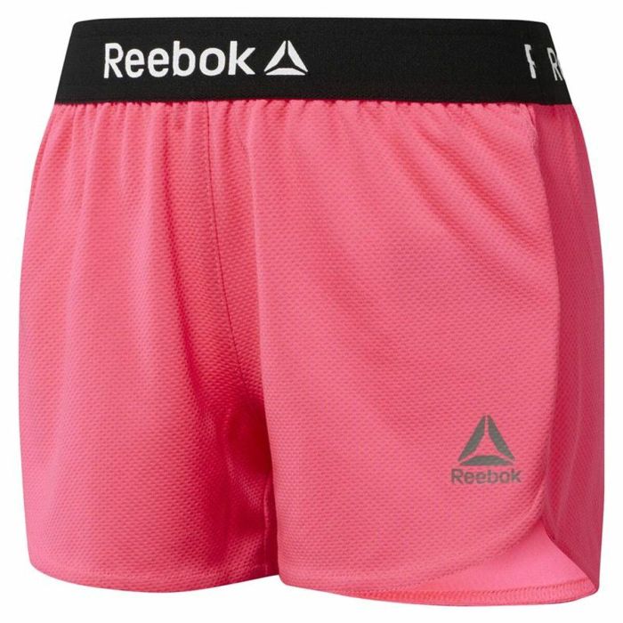Pantalones Cortos Deportivos para Niños Reebok Rosa 4 Años 0 Pantalones Cortos Deportivos para Niños Reebok Rosa 4 Años 0