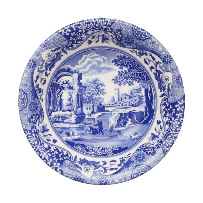 Spode Bol Blue Italian Diámetro 20 cm (4 Unidades) 2 Spode Bol Blue Italian Diámetro 20 cm (4 Unidades) 2