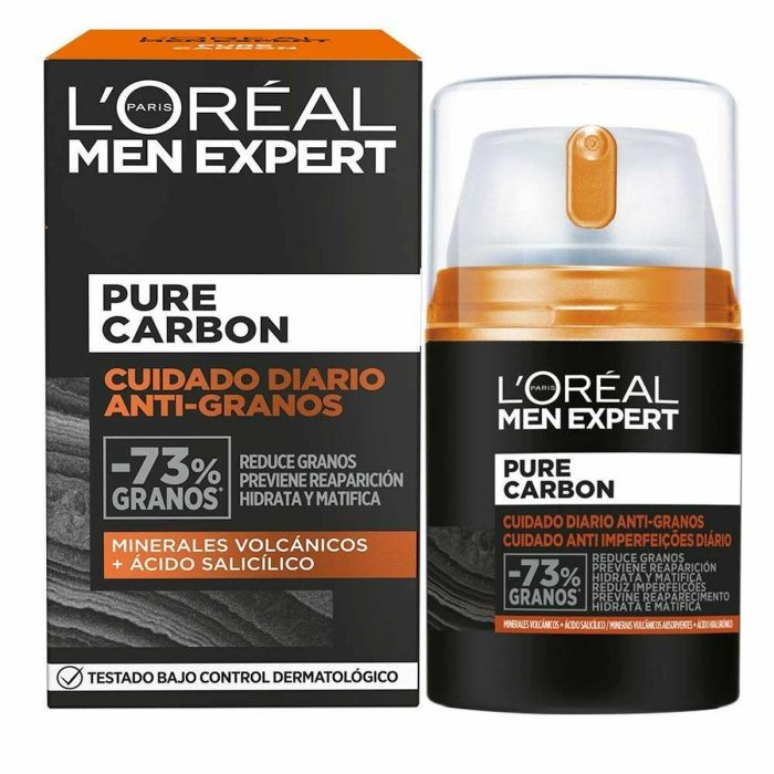 L'Oréal Paris Men Expert Pure Charcoal Cuidado Diario Antigranos