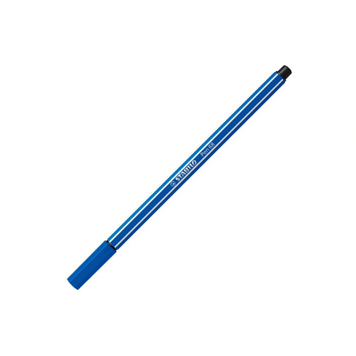 Stabilo Pen 68 Rotulador Azul Oscuro Caja 10 Unidades 1