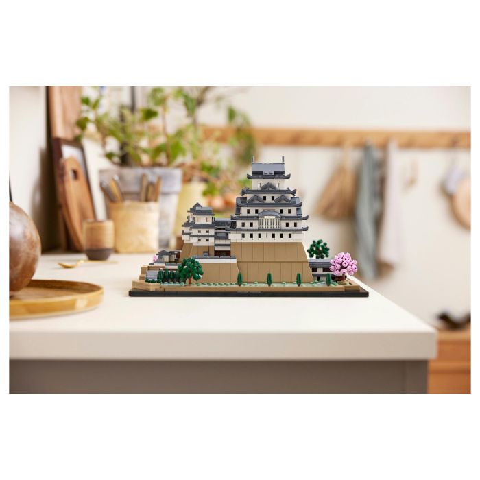 Lego Architecture 21060 Kit de Construcción del Modelo del Castillo Himeji para Adultos Fanáticos de la Cultura Japonesa