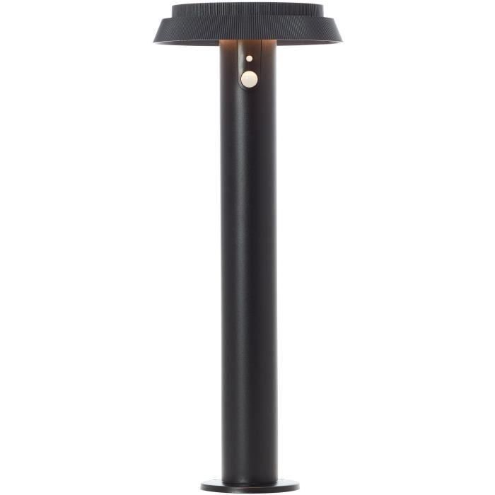 Terminal de exterior - BRILLIANT - ALVERO - LED y solar - Detector de movimiento - Metal y plástico - 4 W - Negro 1 Terminal de exterior - BRILLIANT - ALVERO - LED y solar - Detector de movimiento - Metal y plástico - 4 W - Negro 1