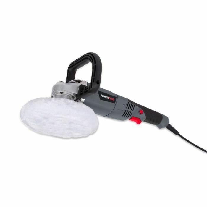 POWERPLUS Pulidora angular 1200 W POWE41030 con accesorios 3