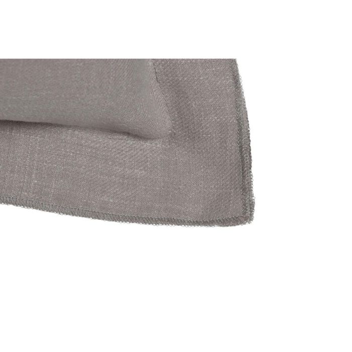 Cojin Cottage DKD Home Decor Gris Claro 60 x 60 cm 2