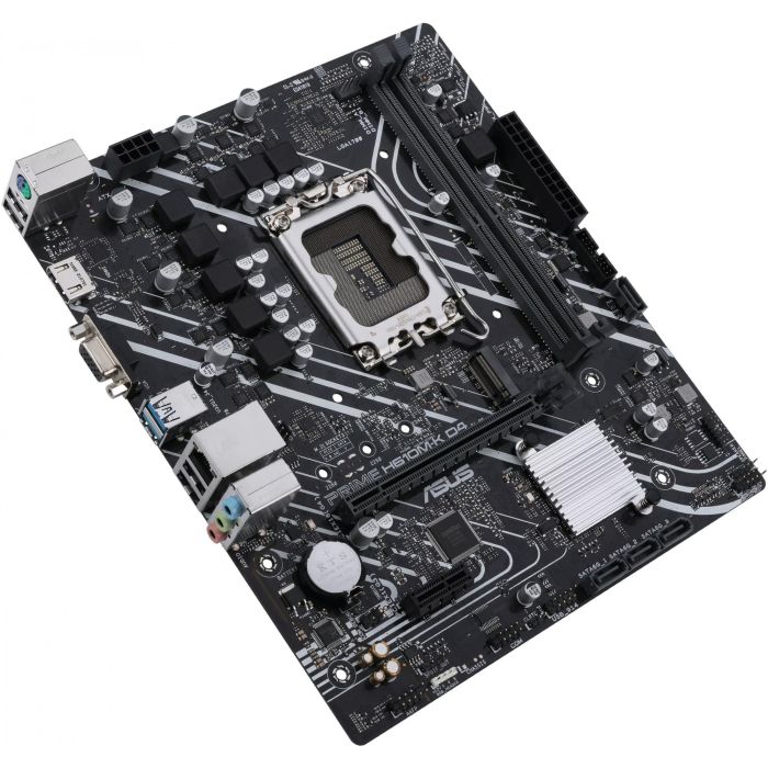 ASUS PRIME H610M-K D4 Placa Base micro ATX Intel H610 LGA 1700, DDR4-SDRAM, M.2, SATA, Gigabit Ethernet 4