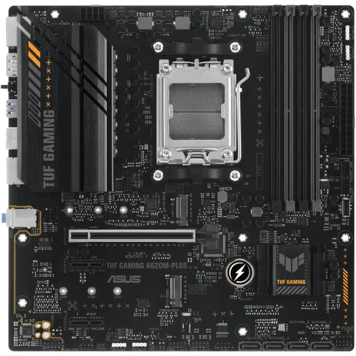 Asus TUF GAMING A620M-PLUS Placa Base AMD A620 Micro ATX AM5 Asus TUF GAMING A620M-PLUS Placa Base AMD A620 Micro ATX AM5