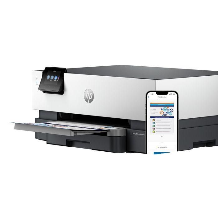 HP 9110b OfficeJet Pro Impresora de Inyección Tinta Color Profesional para Oficinas Híbridas y Distribuidas con Gestión Avanzada de Red 22 HP 9110b OfficeJet Pro Impresora de Inyección Tinta Color Profesional para Oficinas Híbridas y Distribuidas con Gestión Avanzada de Red 22