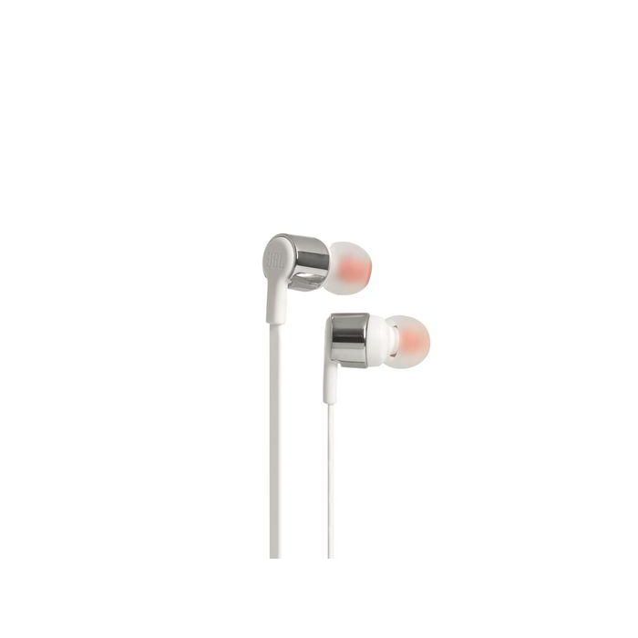 JBL Tune 210 Auriculares In-Ear Grises con Pure Bass, Control Remoto de 1 Botón y Micrófono Integrado para Llamadas