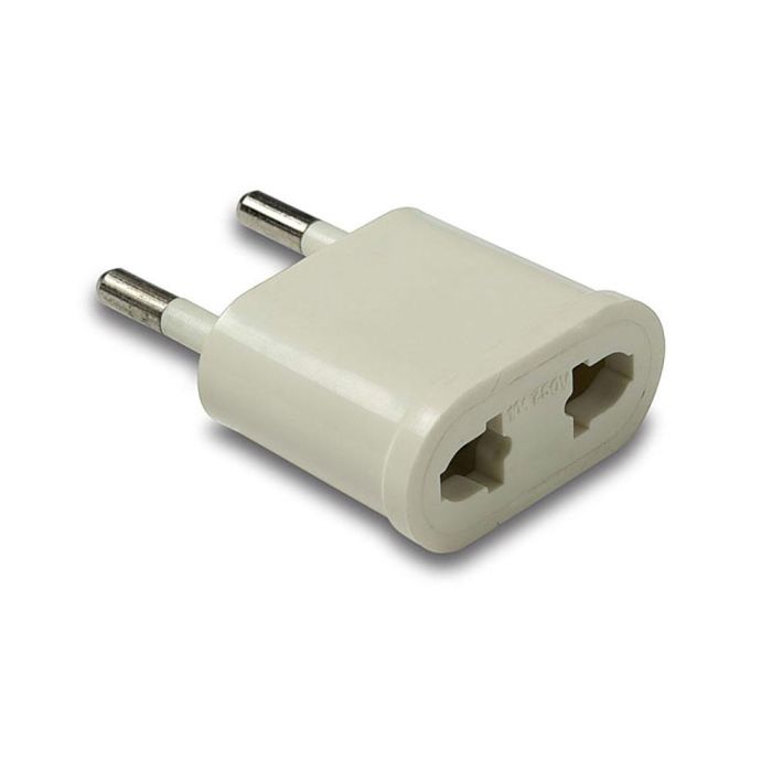 Basics C26 Clavija Modelo A 10A 250V Blanco Polipropileno Europeo Universal