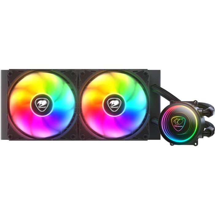 COUGAR Poseidon Elite 240 Sistema de Refrigeración Líquida CPU AIO ARGB Negro