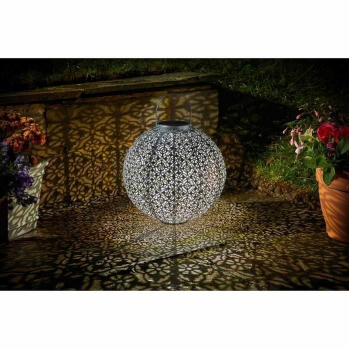 Smart Garden SMA5050642049702 Linterna Solar Damasque Jumbo de Metal Openwork 1