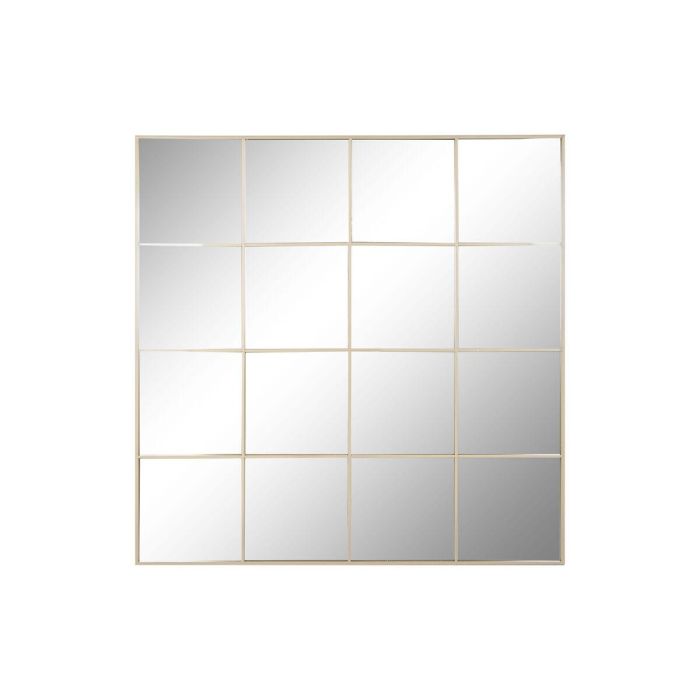 DKD Home Decor Espejo Scandi de Ventana Beige 122x122 cm con Marco de Hierro y Cristal, Interior 121x121 cm. Colección Anxi. 1 DKD Home Decor Espejo Scandi de Ventana Beige 122x122 cm con Marco de Hierro y Cristal, Interior 121x121 cm. Colección Anxi. 1