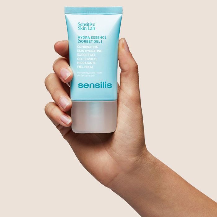 Sensilis HYDRA ESSENCE gel sorbete hidratante 40 ml para piel normal y mixta con ácido hialurónico y granada 1