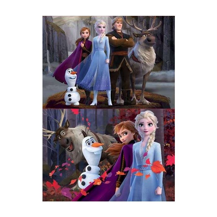 Set de 2 Puzzles Frozen Believe 40 x 28 cm 100 Piezas 1