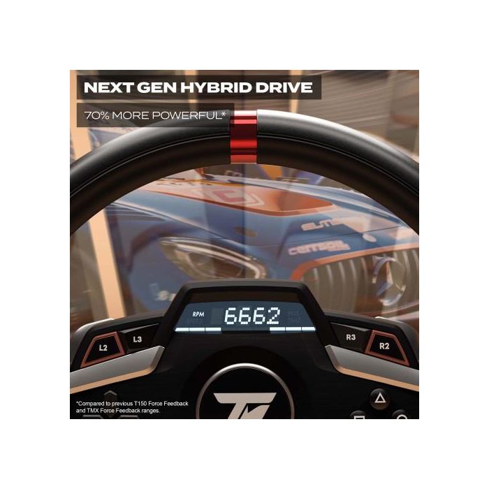 Thrustmaster Volante + Pedales T248 PS5/PS4/PC con Force Feedback, Pantalla LCD y Pedalier Magnético 4160783 7