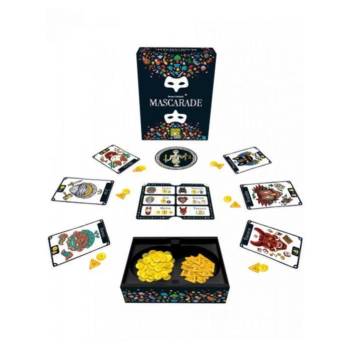 Juego de estrategia - ASMODEE - Masquerade V2 - Infantil - Azul - A partir de 7 años 1 Juego de estrategia - ASMODEE - Masquerade V2 - Infantil - Azul - A partir de 7 años 1