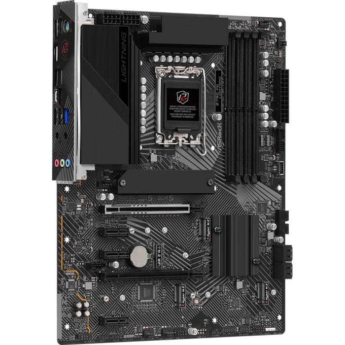 ASRock Z790 Phantom Gaming Lightning DDR5 Placa Base LGA 1700 Intel Core i5/i7/i9 DDR5 ATX 3 ASRock Z790 Phantom Gaming Lightning DDR5 Placa Base LGA 1700 Intel Core i5/i7/i9 DDR5 ATX 3