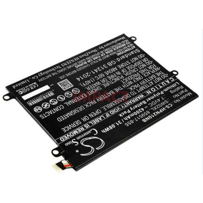 HP Battery 2 Cells 32Wh 4.23Ah HP Battery 2 Cells 32Wh 4.23Ah