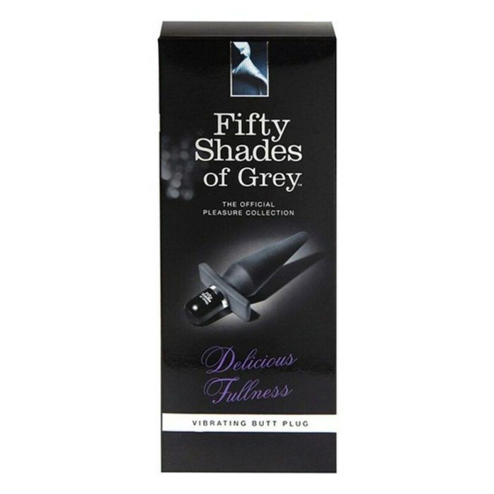 Plug Anal Vibrating Fifty Shades of Grey Negro 1