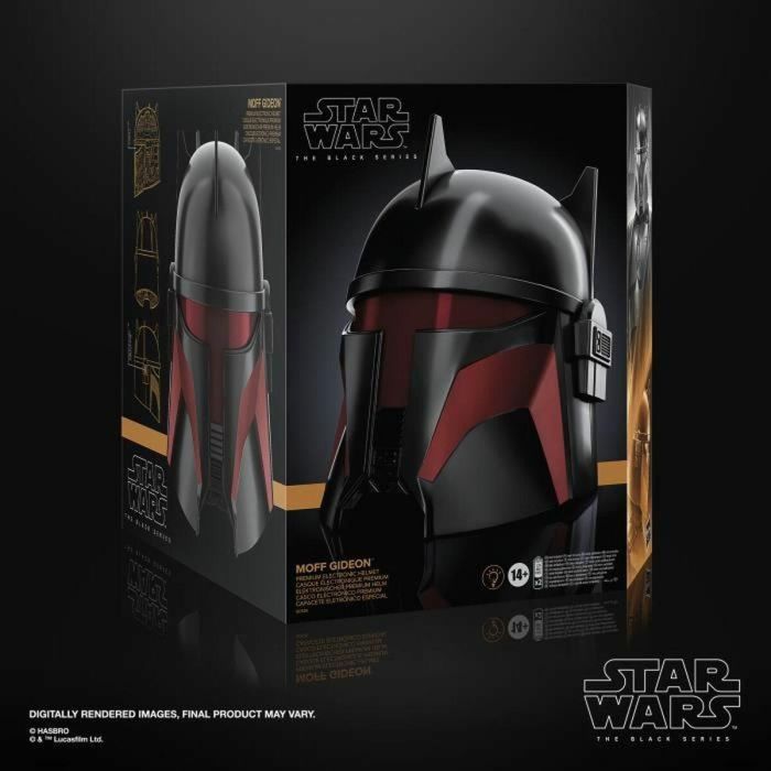 Hasbro AAANP00876 Casco Electrónico Premium Moff Gideon Star Wars The Black Series, con LED avanzados, Cosplay, +14 años 4 Hasbro AAANP00876 Casco Electrónico Premium Moff Gideon Star Wars The Black Series, con LED avanzados, Cosplay, +14 años 4