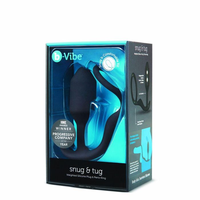 Plug Anal Snug & Tug B-Vibe Negro 0 Plug Anal Snug & Tug B-Vibe Negro 0