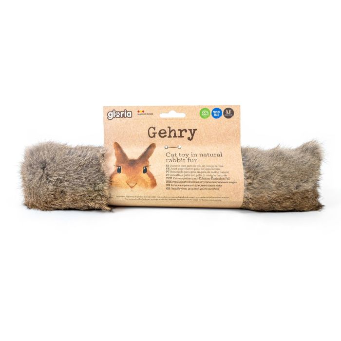 Gloria Cojín Grande Gehry para Gato Piel de Conejo 100% Natural Fabricado en España 40x11 cm 0 Gloria Cojín Grande Gehry para Gato Piel de Conejo 100% Natural Fabricado en España 40x11 cm 0