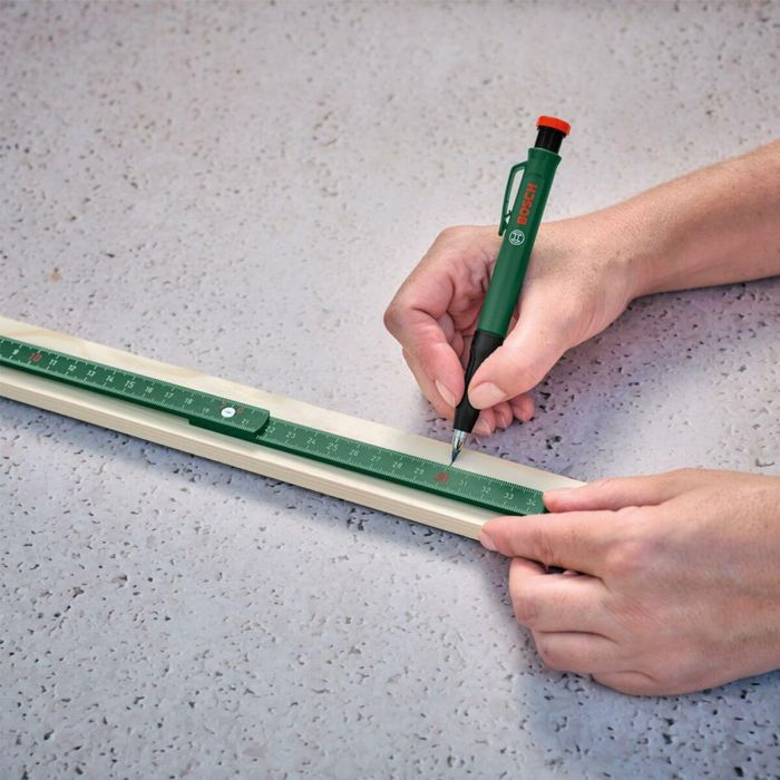 Bosch BOS4053423302165 Juego de 6 minas de grafito HB para marcador de agujeros profundos de 2,8 mm, con estuche de almacenamiento 2 Bosch BOS4053423302165 Juego de 6 minas de grafito HB para marcador de agujeros profundos de 2,8 mm, con estuche de almacenamiento 2