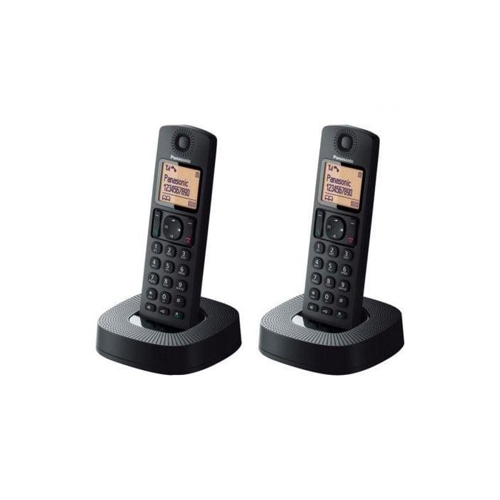 TELEFONO INALAMBRICO DECT PANASONIC KX-TGC312 NEGRO - PACK DUO (KX-TGC310+SUPLETORIO) - MANOS LIBRES - 50 MEMORIAS - PANTALLA LCD 1.6" (4,1CM) TELEFONO INALAMBRICO DECT PANASONIC KX-TGC312 NEGRO - PACK DUO (KX-TGC310+SUPLETORIO) - MANOS LIBRES - 50 MEMORIAS - PANTALLA LCD 1.6" (4,1CM)