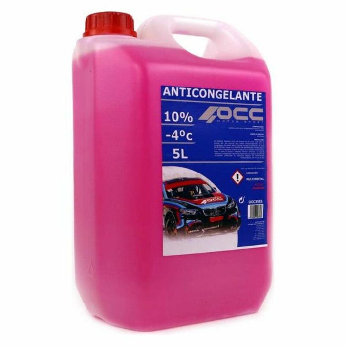 Anticongelante OCC Motorsport OCC3535 10% Rosa (5 L) 3 Anticongelante OCC Motorsport OCC3535 10% Rosa (5 L) 3