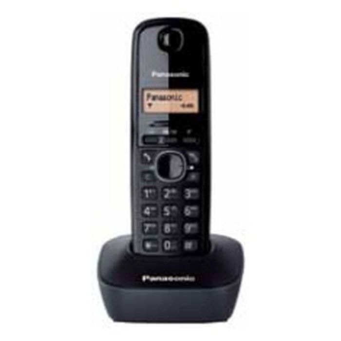 Teléfono Inalámbrico Panasonic KX-TG1611SPH Negro Ambar 1