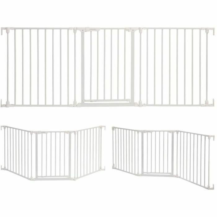 Dreambaby Discovery 3 Adapta Barrera de seguridad infantil extensible, de 74,5 cm a 1,95 m, robusta y fácil de instalar, Blanco Dreambaby Discovery 3 Adapta Barrera de seguridad infantil extensible, de 74,5 cm a 1,95 m, robusta y fácil de instalar, Blanco