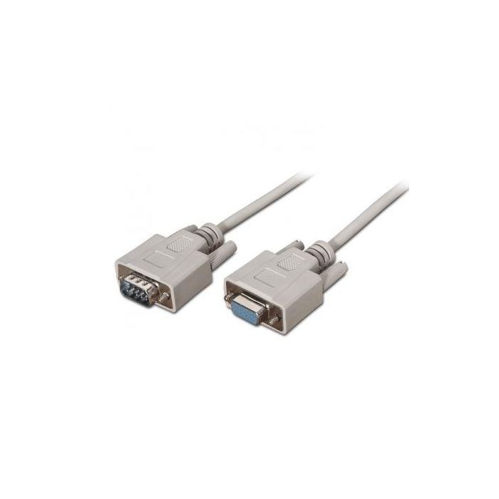 Aisens Cable Serie RS232 DB9 Macho a DB9 Hembra 1.8m Beige Aisens Cable Serie RS232 DB9 Macho a DB9 Hembra 1.8m Beige