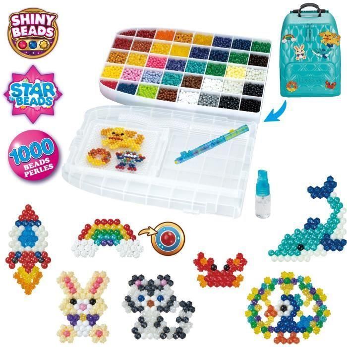 Juego de cuentas para planchar - AQUABEADS - 31993 - La mochila creativa DX 1 Juego de cuentas para planchar - AQUABEADS - 31993 - La mochila creativa DX 1