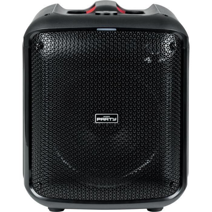 Bigben Interactive BIG3499550388367 Altavoz Luminoso Inalámbrico PartyBTHPMAX, Bluetooth 5.3, 200W, USB, SD, Aux-In, Micrófono Karaoke 2