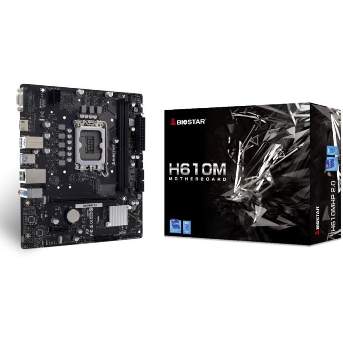 BIOSTAR H610MHP 2.0 H610.S1700.mATX.DDR4 Placa Base 0 BIOSTAR H610MHP 2.0 H610.S1700.mATX.DDR4 Placa Base 0